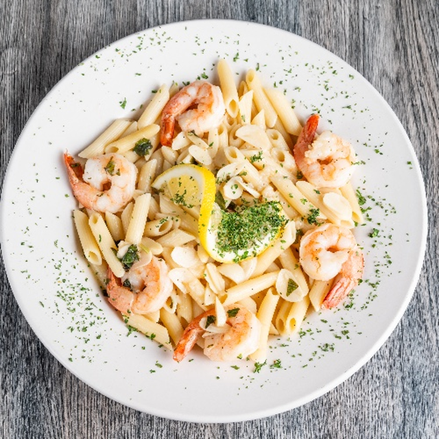Shrimp Scampi (Pasta).